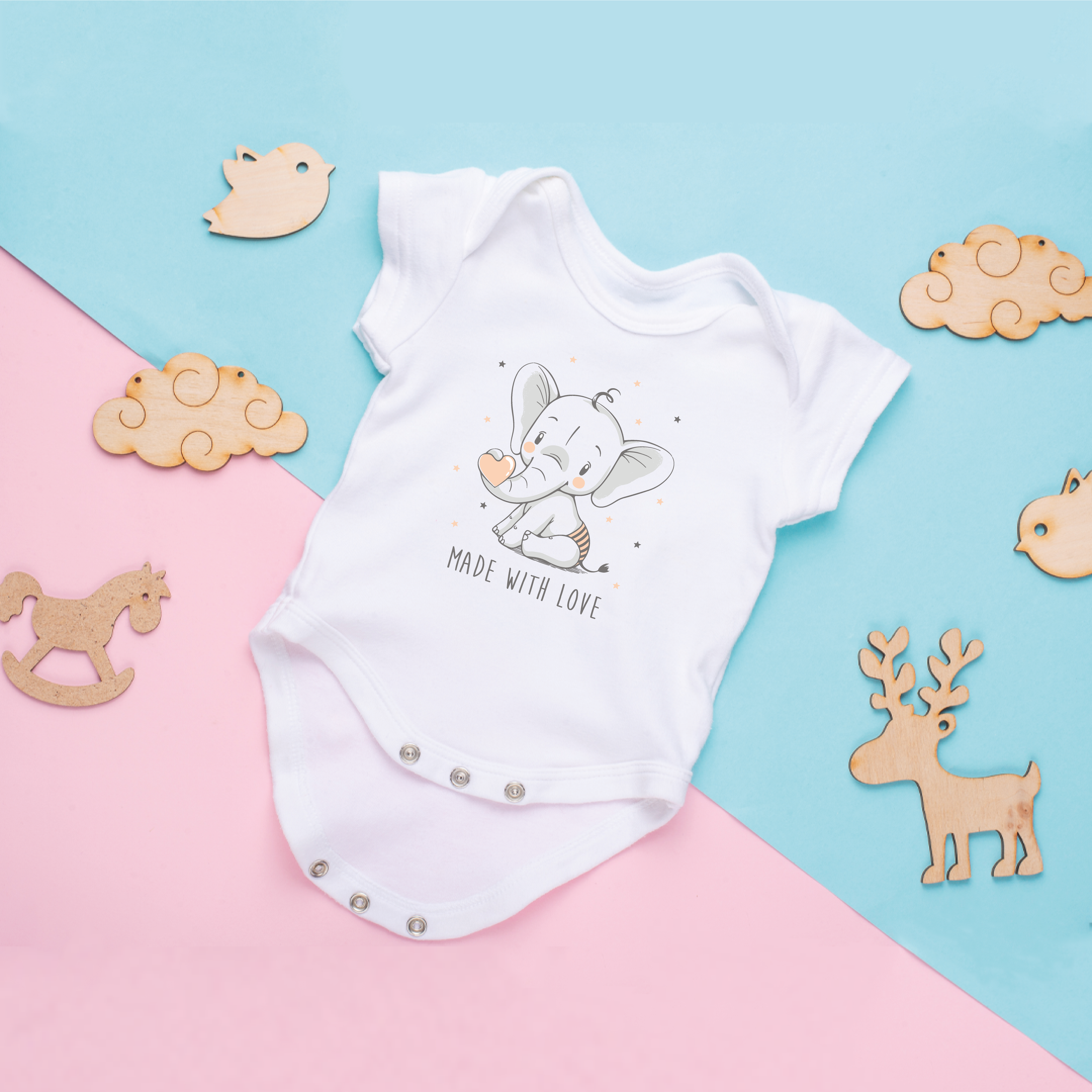Made with love - baby body