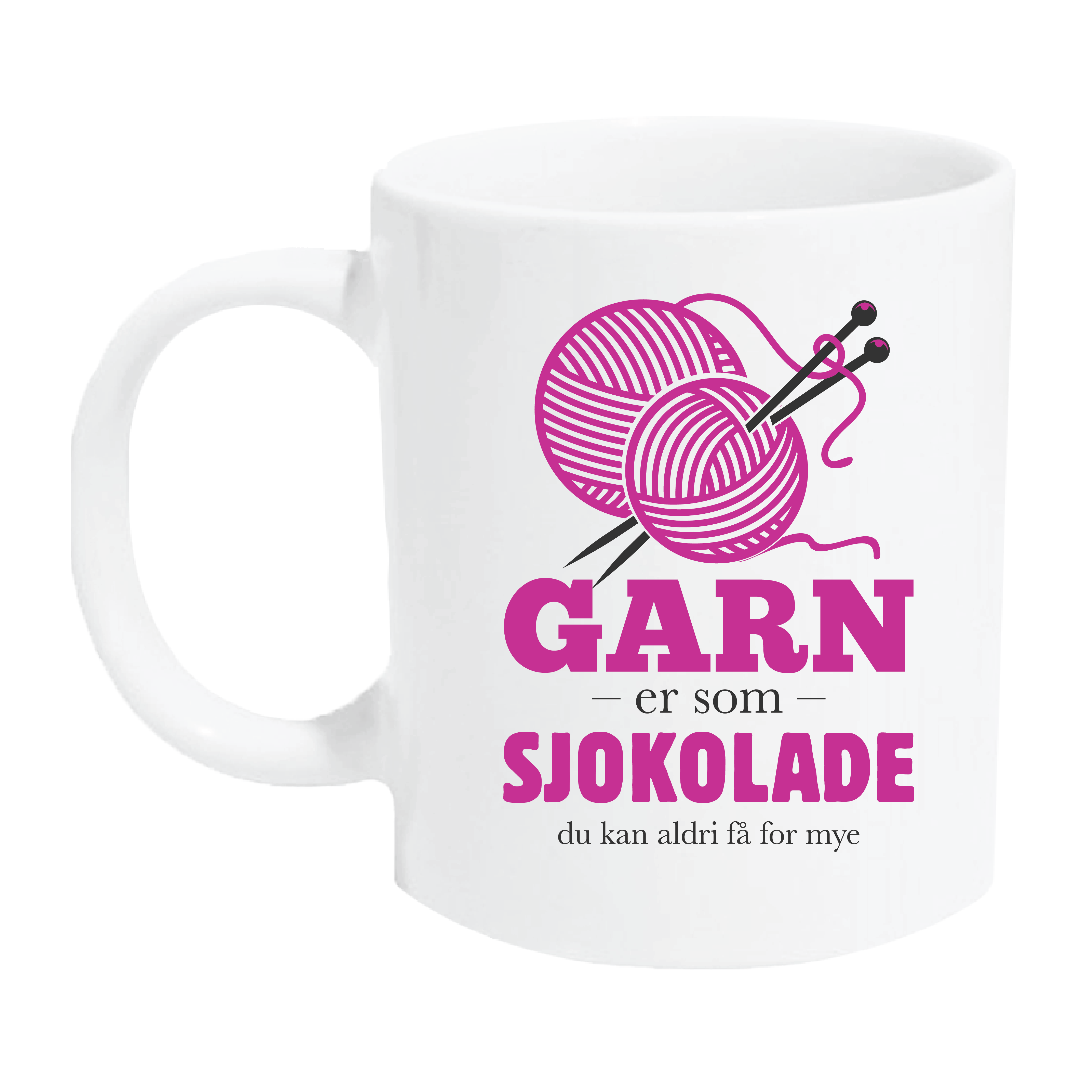 Garn er som sjokolade - Kopp