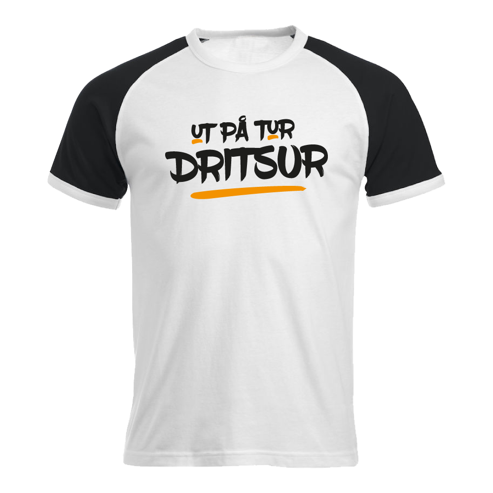 Ut på tur - DRITSUR (Raglan-T)