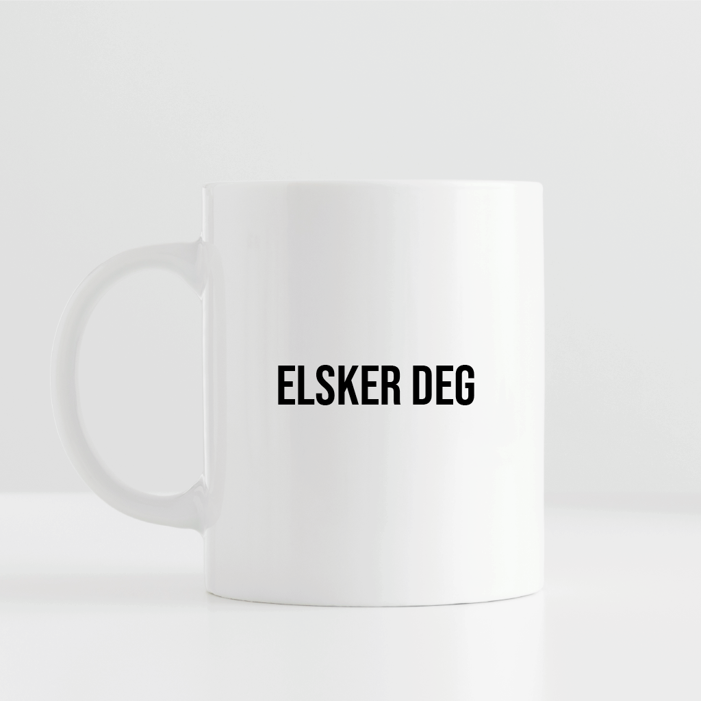 Elsker deg - kopp
