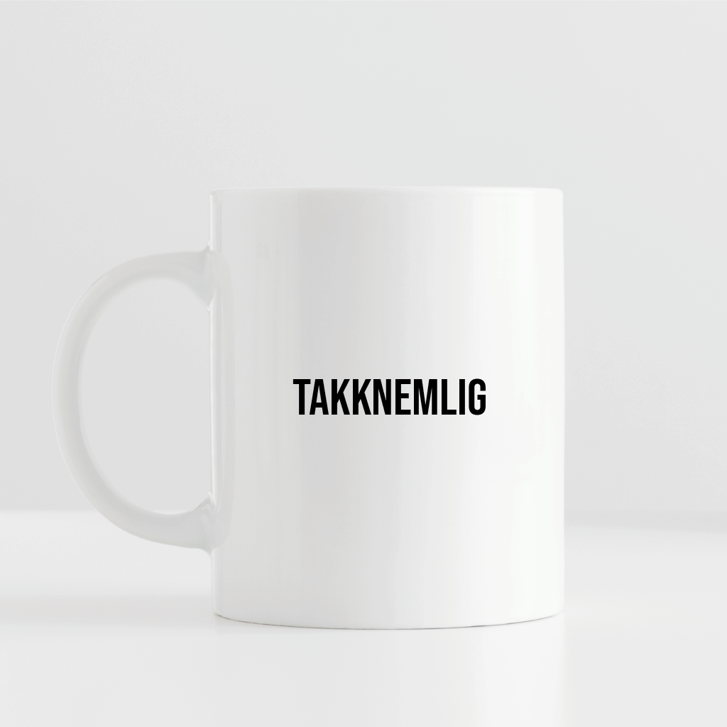 Takknemlig - kopp
