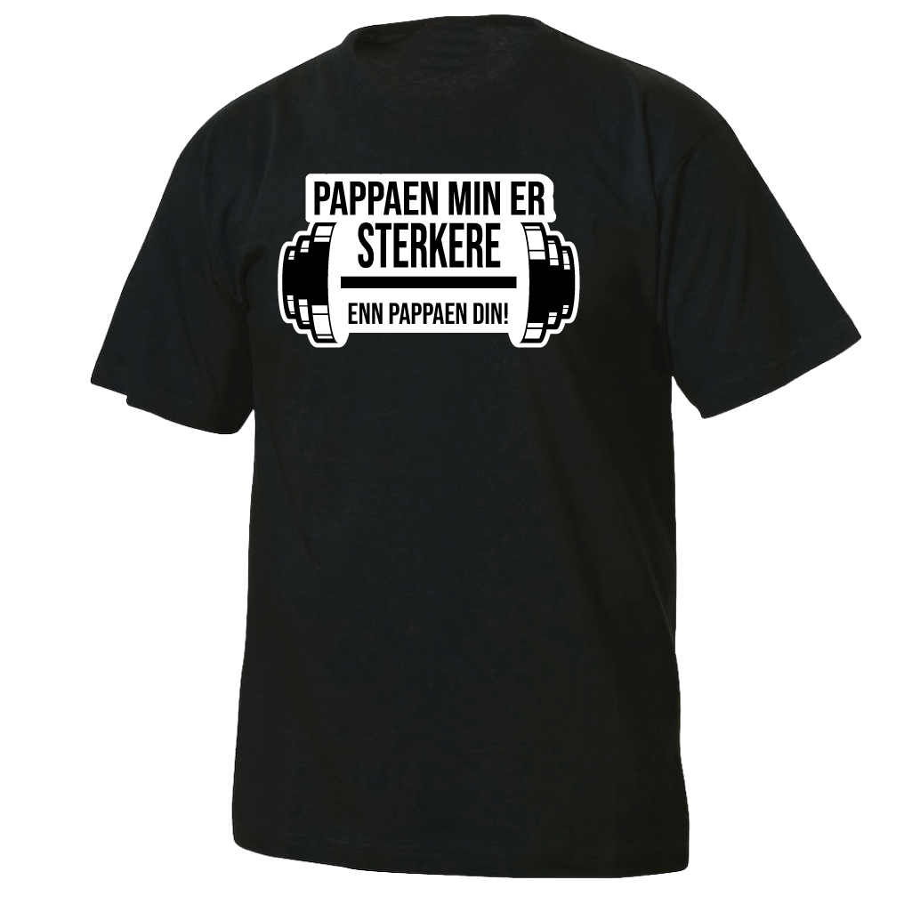 Pappaen min er sterkere enn pappaen din Junior