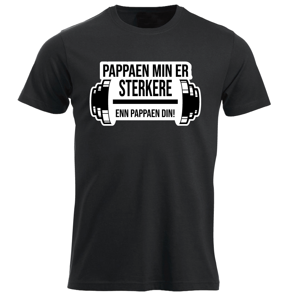 Pappaen min er sterkere enn pappaen din