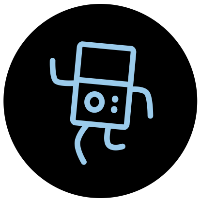 Alpha black - sticker