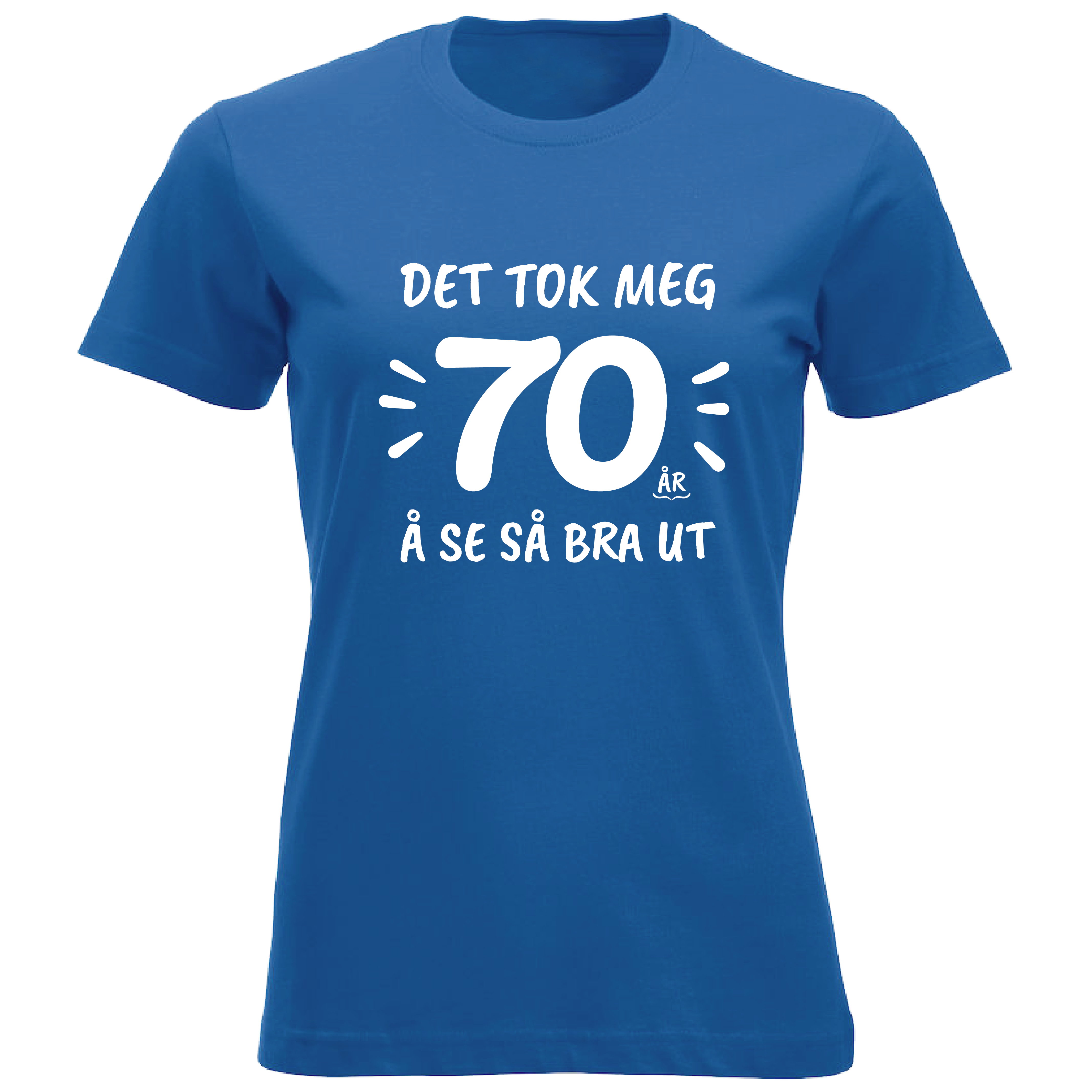 Det tok 70 år å se så bra ut - dame