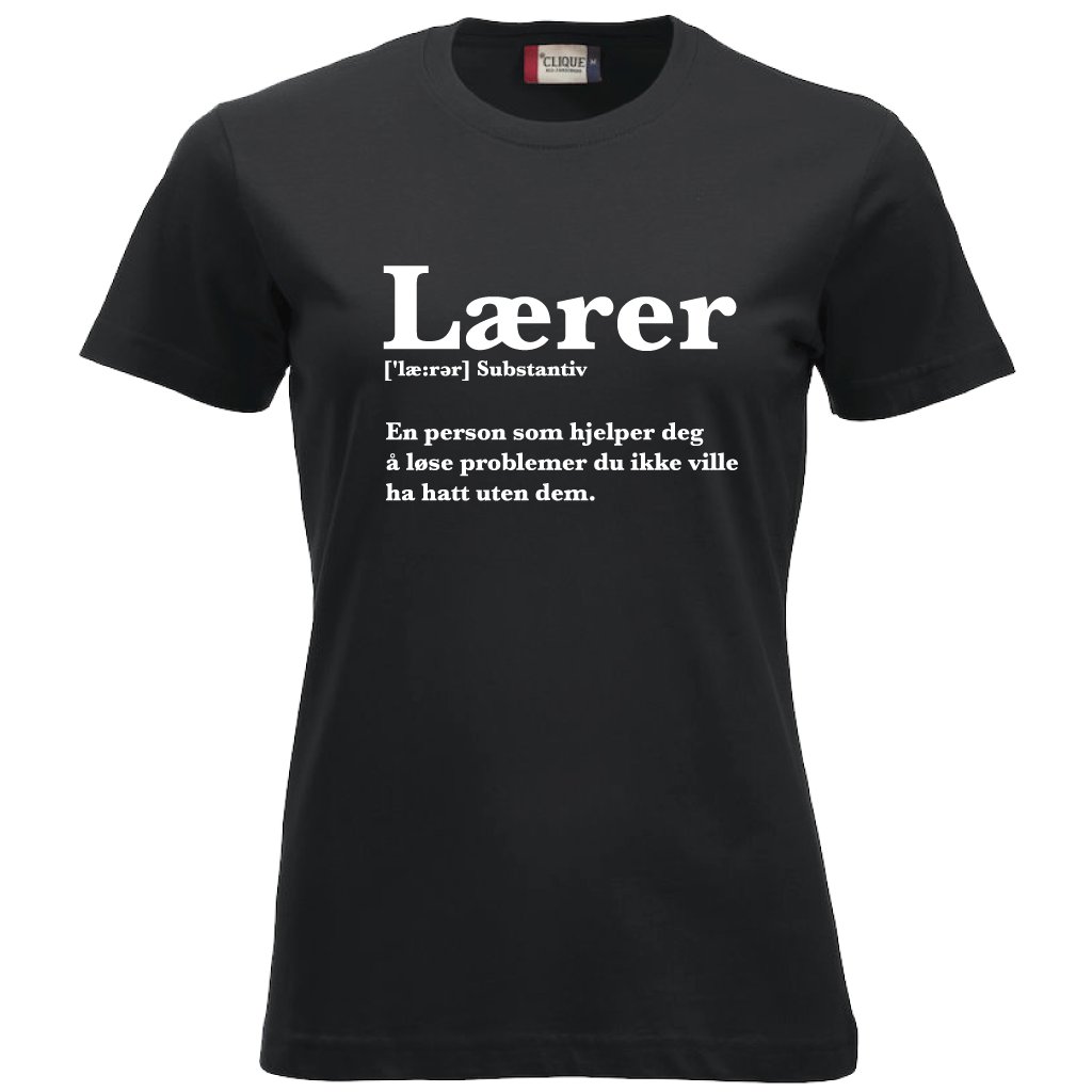Lærer definisjon - dame