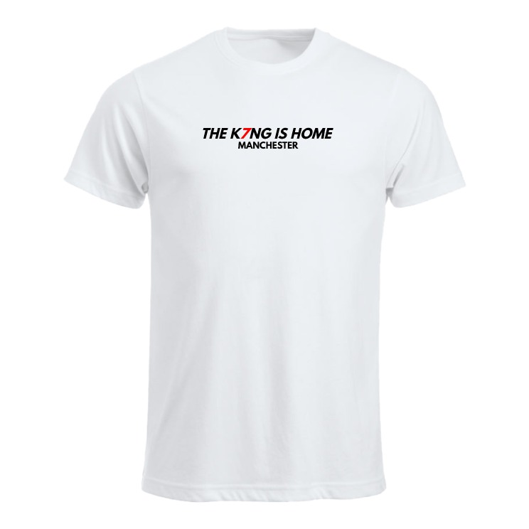 THE K7NG IS HOME - HVIT