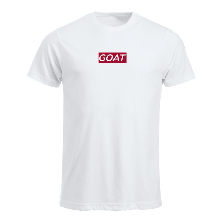 GOAT - Hvit Tee