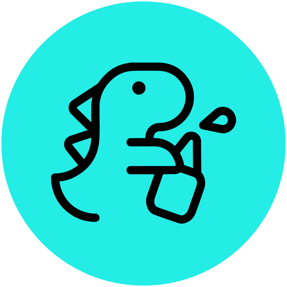 Glue - sticker