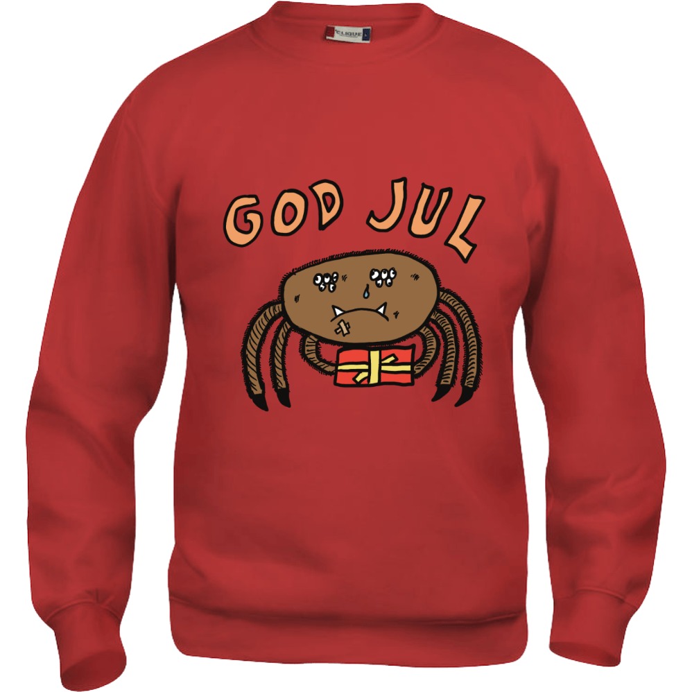 God Jul Sad Spider Julegenser Barn