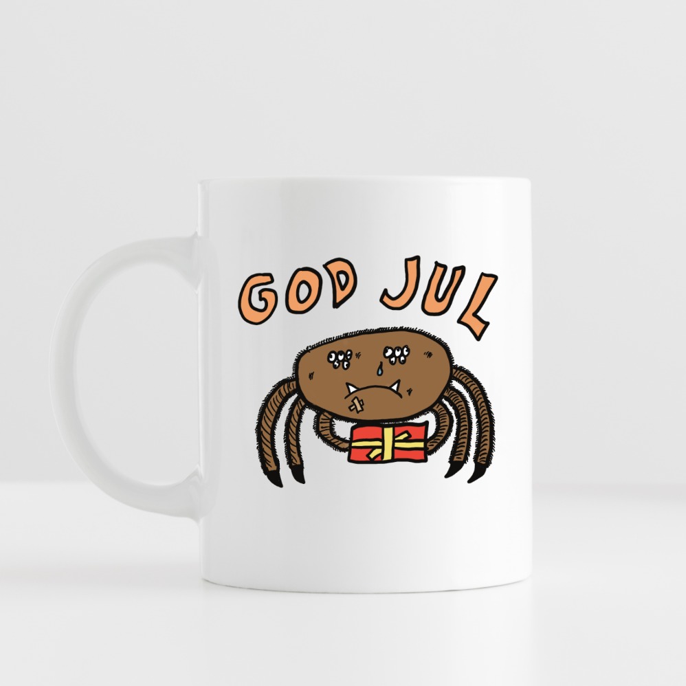 God Jul Sad Spider Kopp