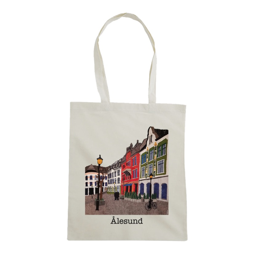 Bærenett med Ålesund-motiv
