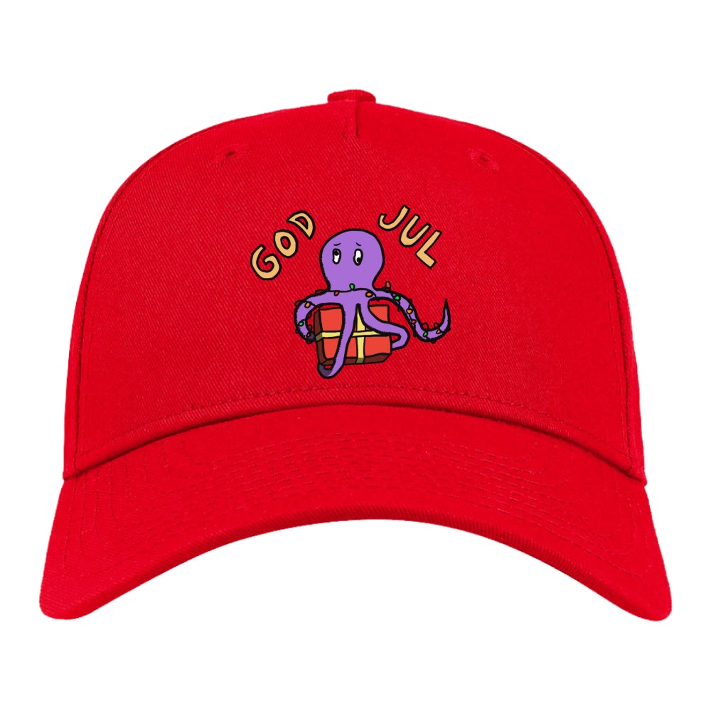 God Jul Blekksprut Caps