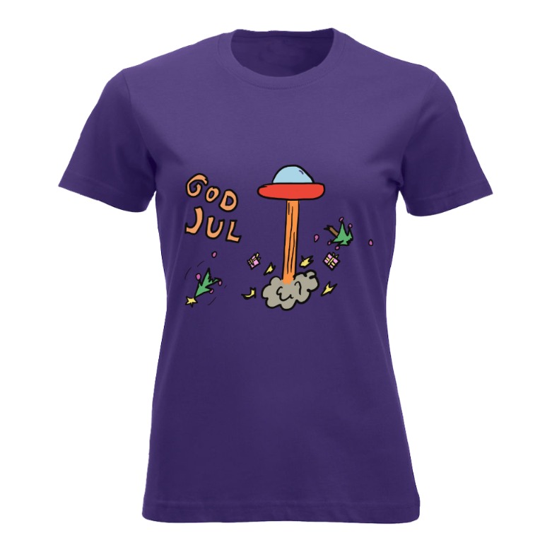God Jul UFO Tskjorte Dame