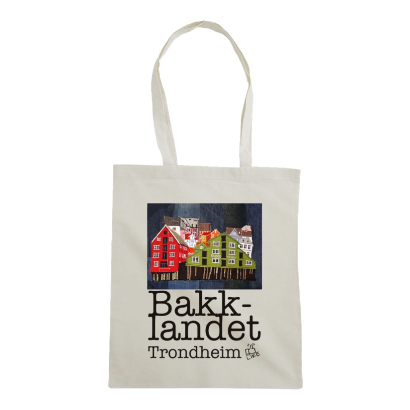 Bærenett med Bakklandet-motiv #1