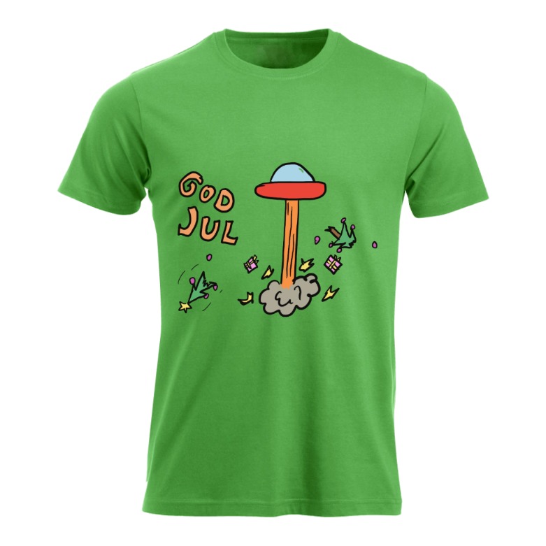 God Jul UFO Tskjorte Herre