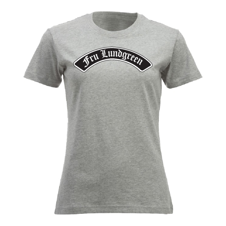 Fru Lundgreen logo t-shirt - dame