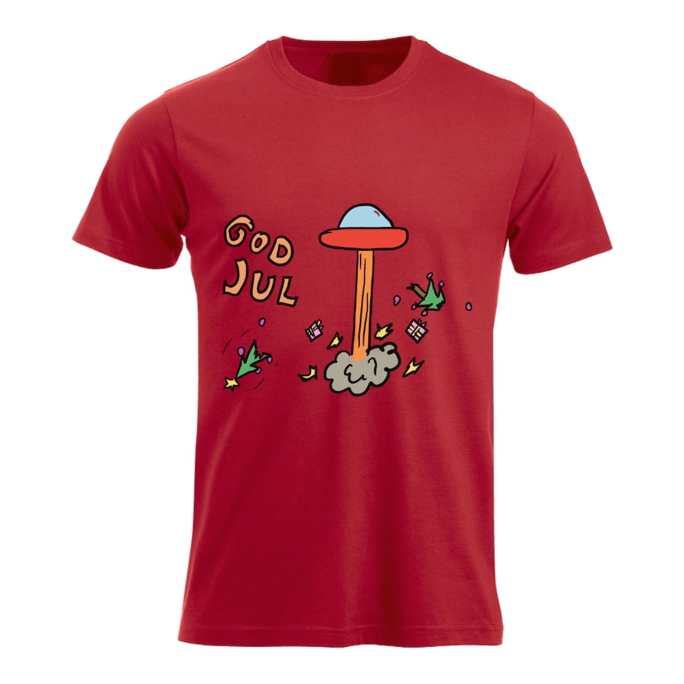 God Jul UFO Tskjorte for Barn
