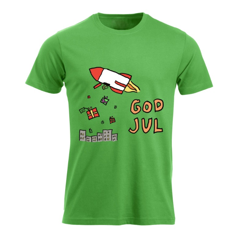 God Jul Rakett Tskjorte Herre