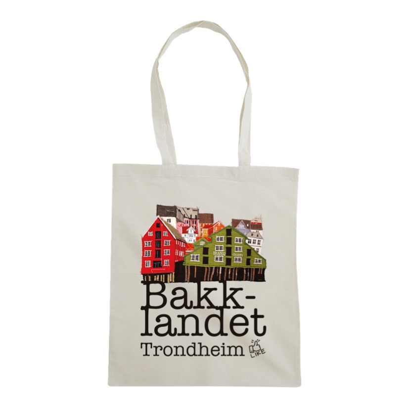 Bærenett med Bakklandet-motiv #2