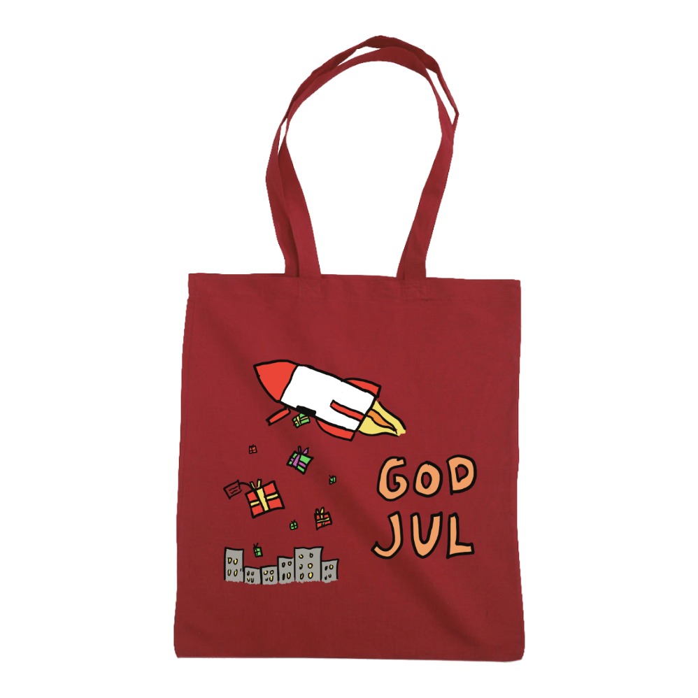 God Jul Rakett Handlenett