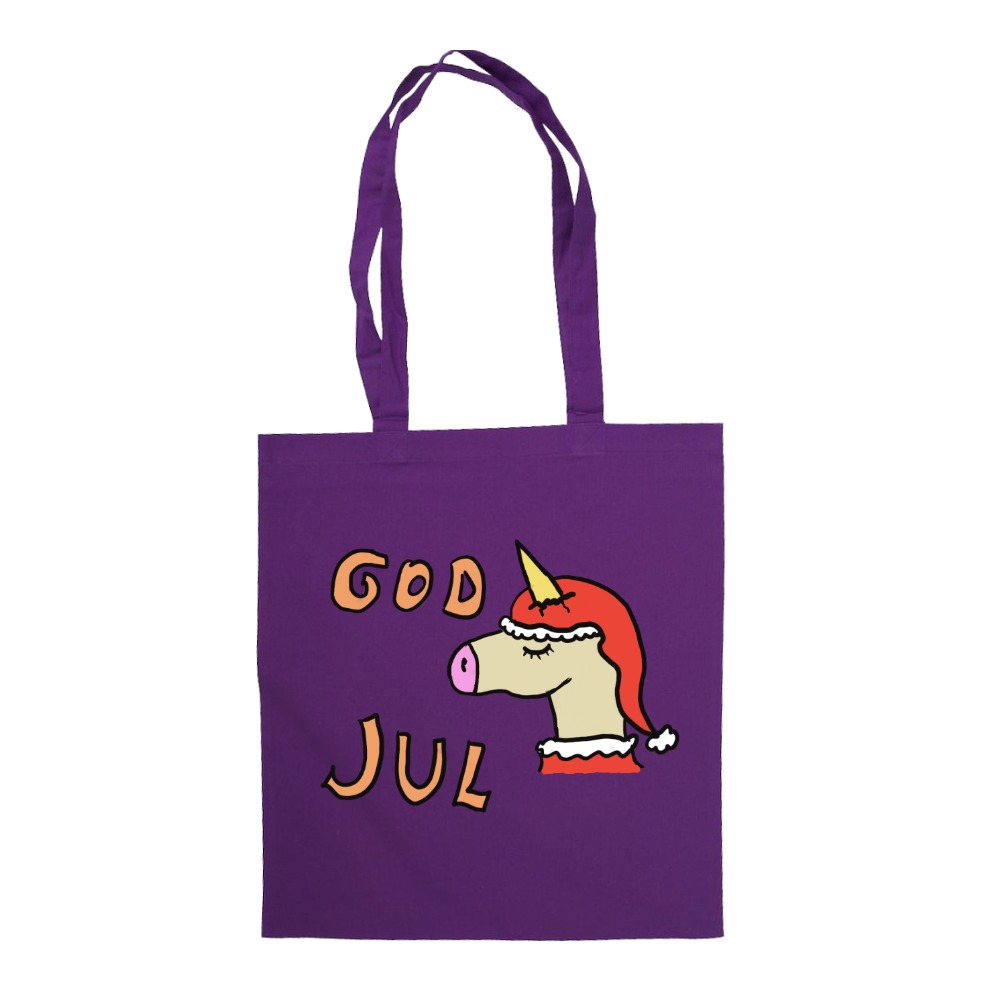 God Jul Enhjørning Handlenett
