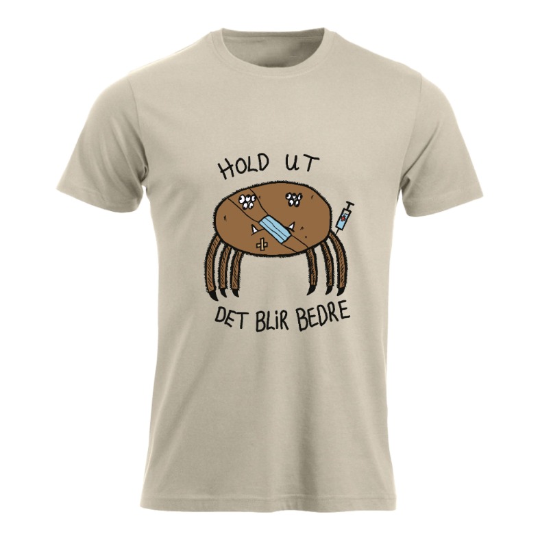 Sad Spider Hold Ut Tskjorte Herre