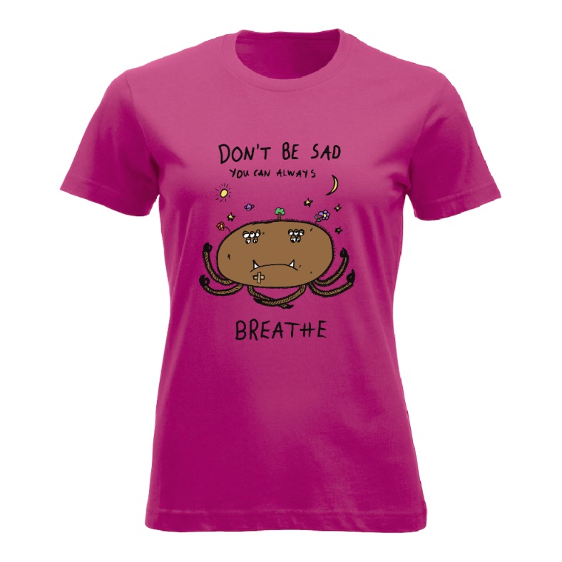 Sad Spider Breathe Tskjorte Dame