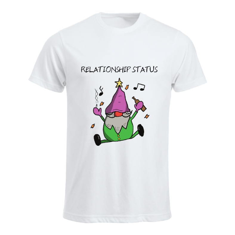 Relationship Status Gnome Tskjorte Herre