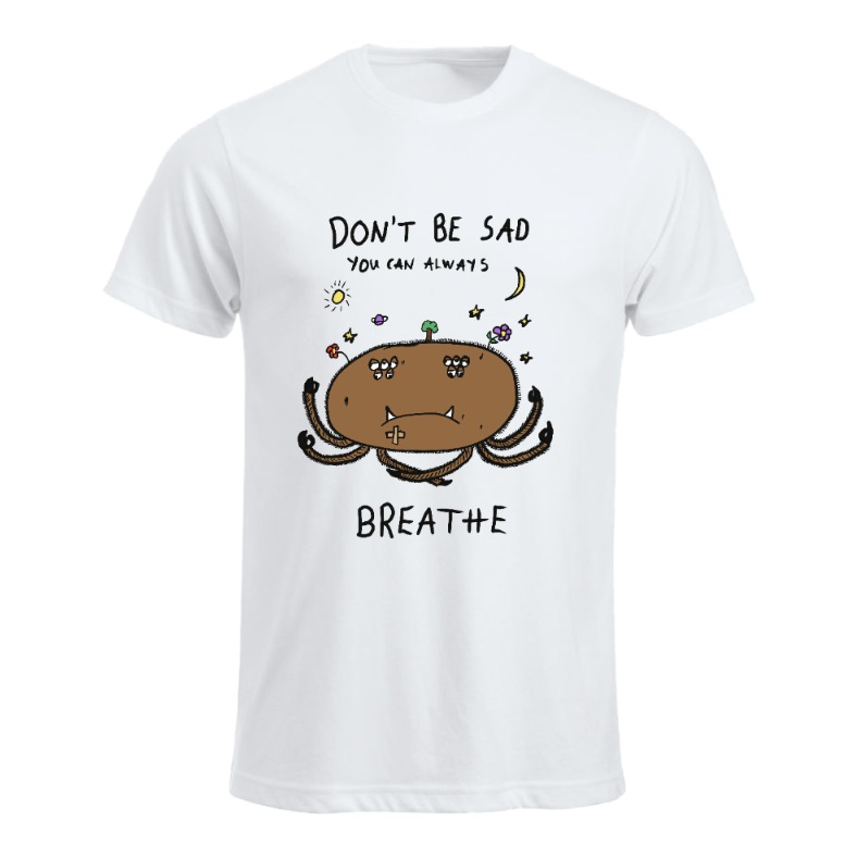 Sad Spider Breathe Tskjorte Herre