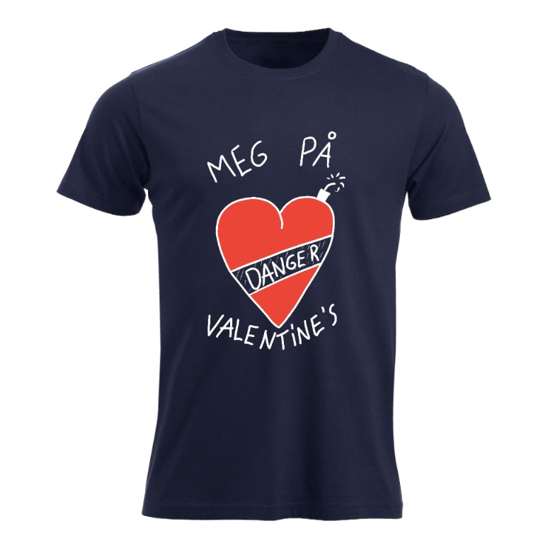 Meg På Valentines Herre Tskjorte