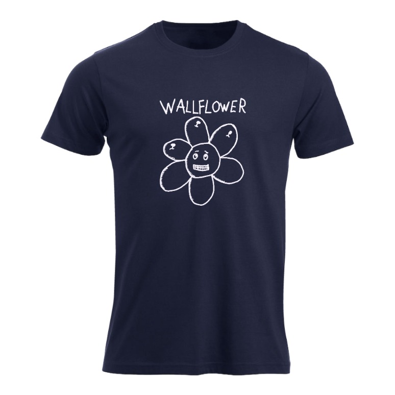 Wallflower Tskjorte Herre Hvit Strek