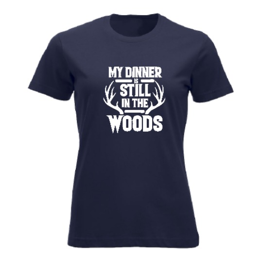 My dinner is still in the woods - Dame