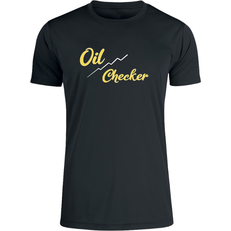 Oil Checker Active Tshirt Herre