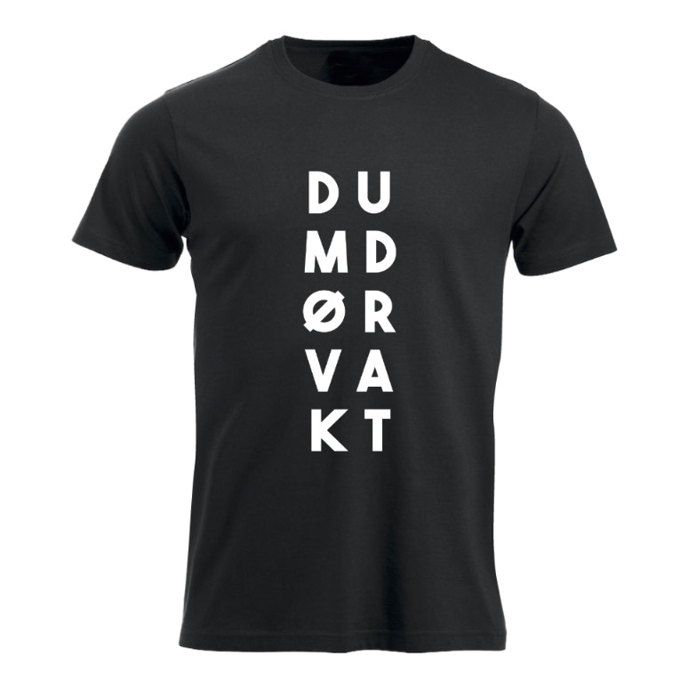 Dum Dørvakt 2 Herre Tskjorte