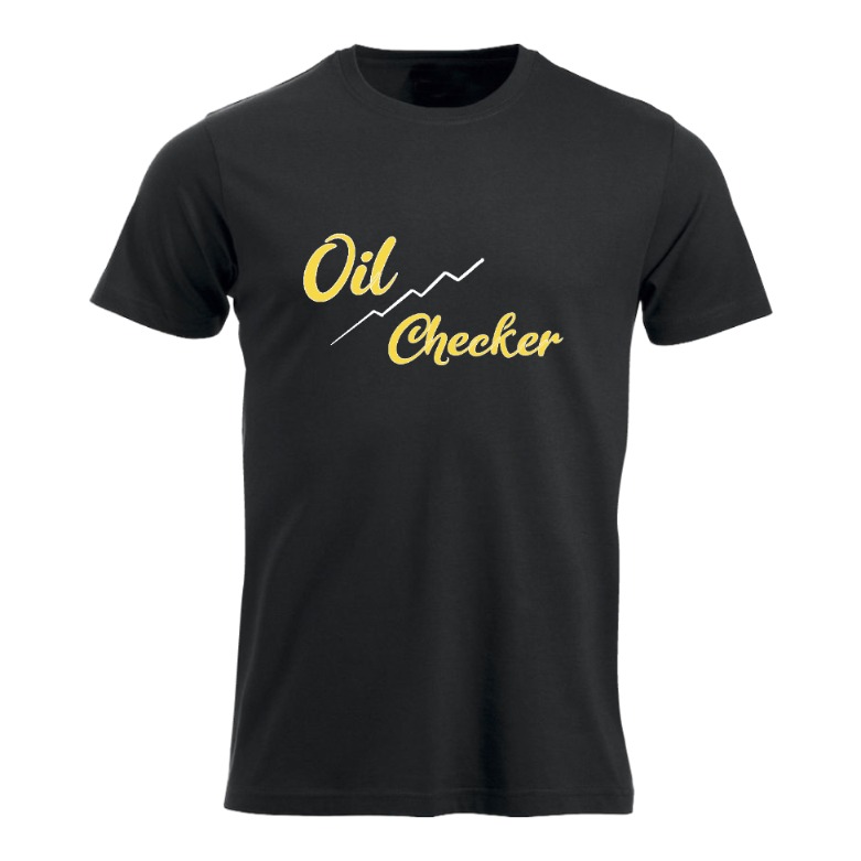 Oil Checker Tshirt Herre