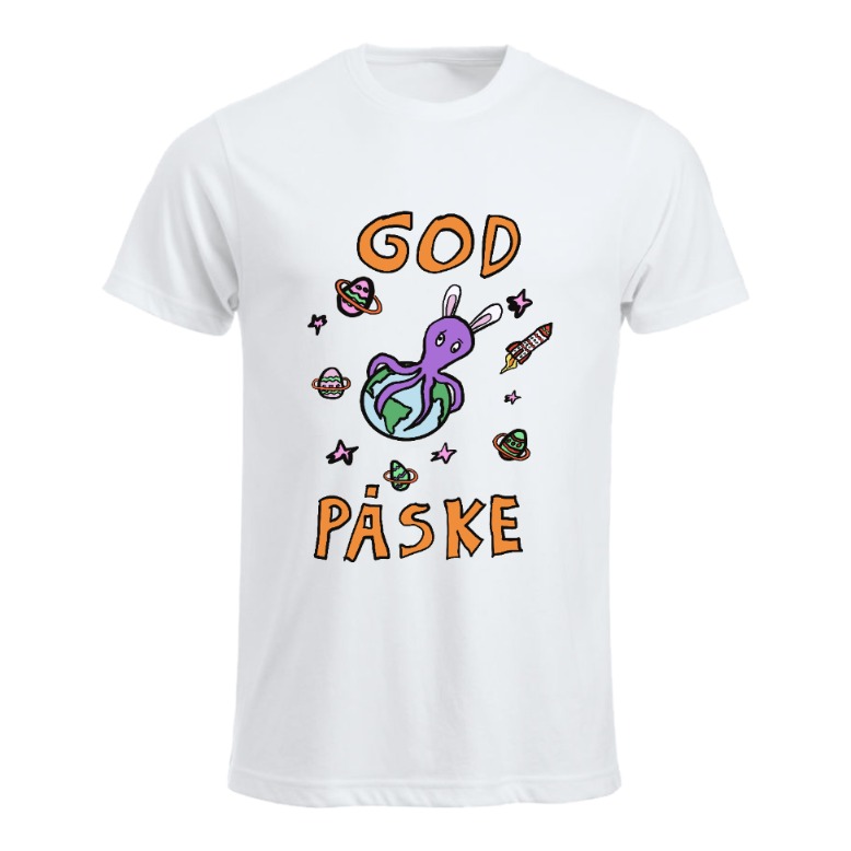 God Påske Blekksprutverden Barn Tskjorte