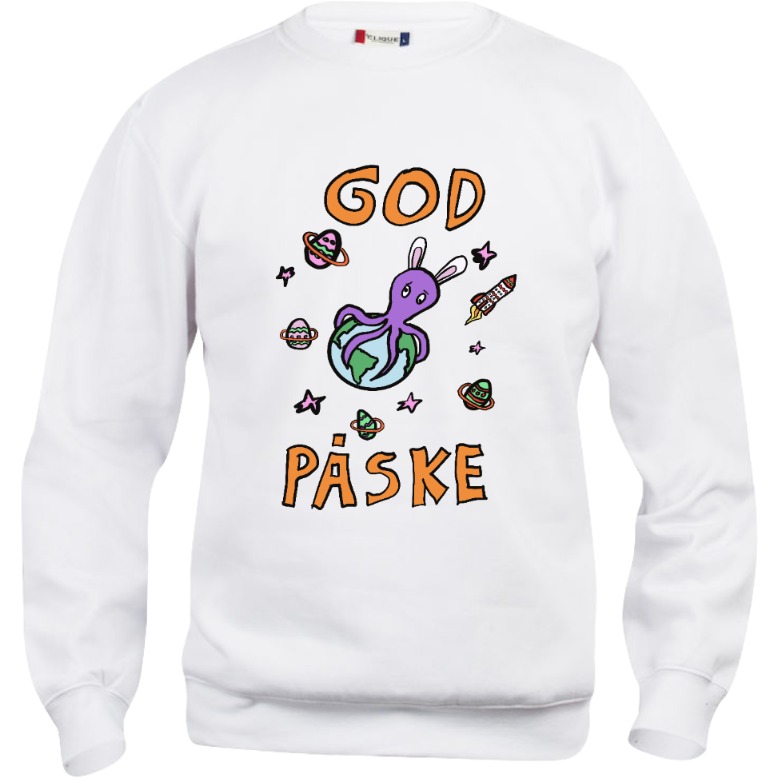 God Påske Blekksprutverden Barn Genser