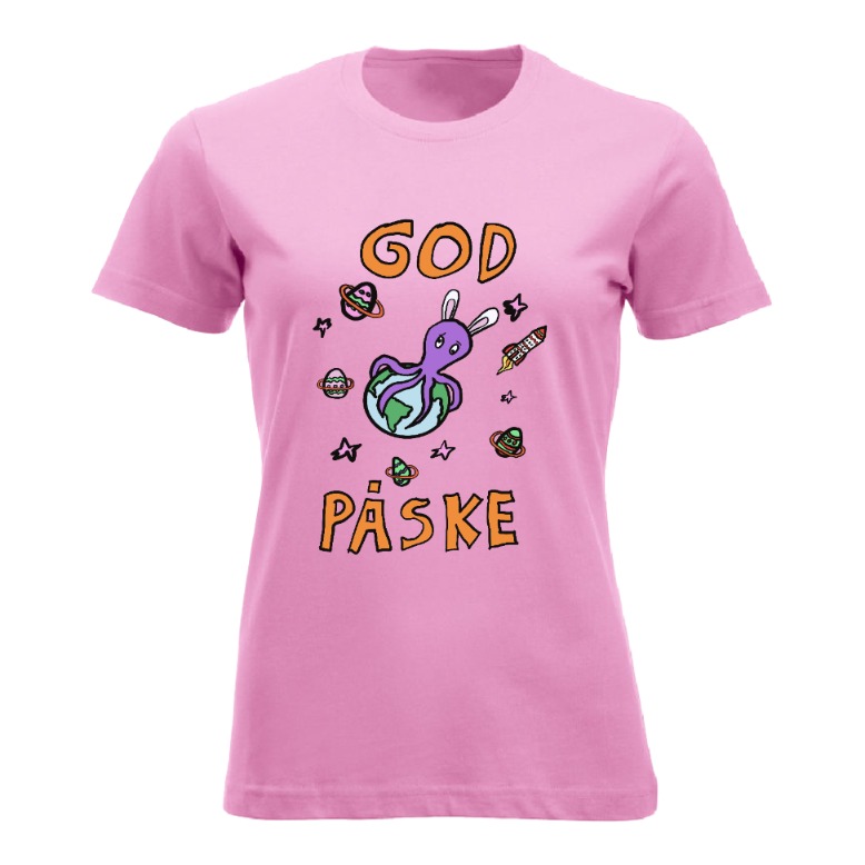 God Påske Blekksprutverden Dame Tskjorte
