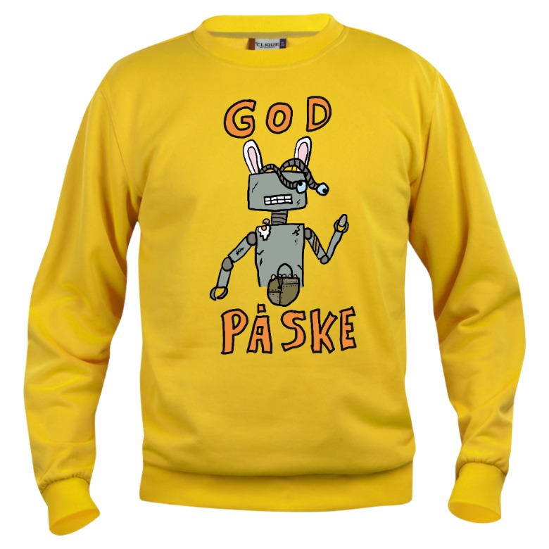 God Påske Mekanisk Hare Genser Voksen