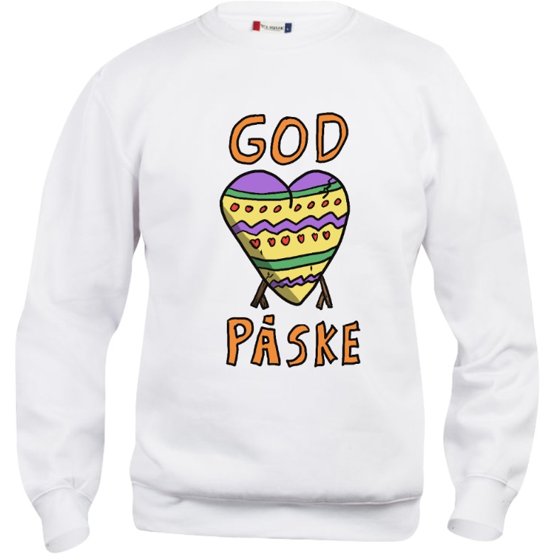 God Påske Eggehjerte Barn Genser