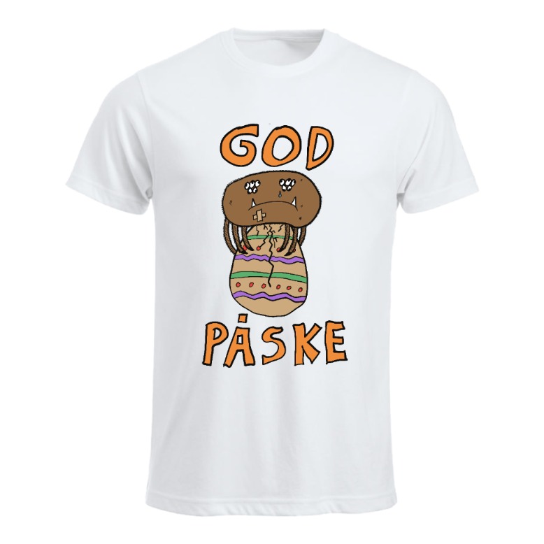 God Påske Sad Spider Herre Tskjorte