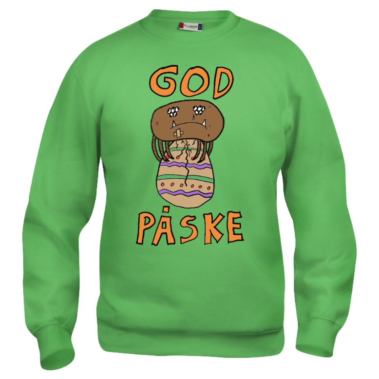 God Påske Sad Spider Voksen Genser (Unisex)