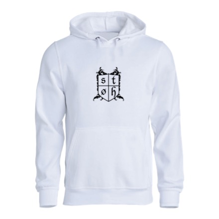 STØH hoody sort emblem