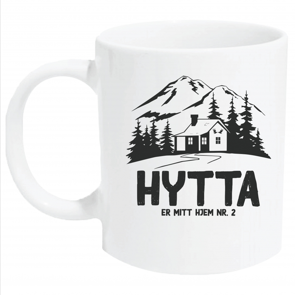 Hytta er mitt hjem nr 2 - Kopp