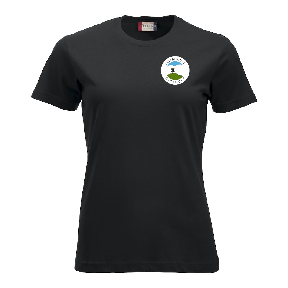 KVIL T-skjorte dame. Farget logo.