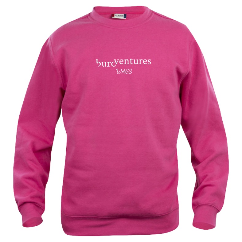 Buro WAGS - Basic sweater Cerise/Pink (dame)