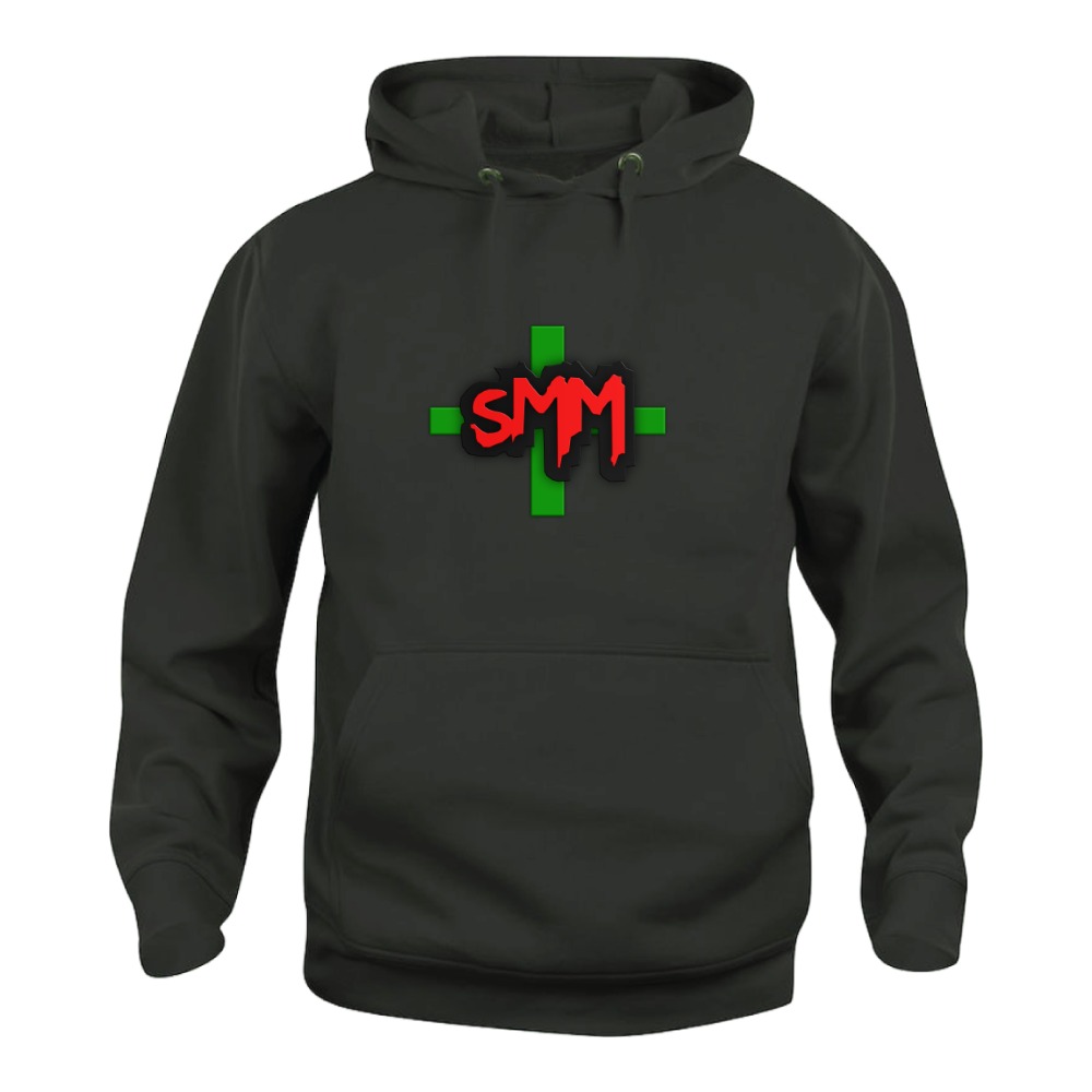 Genser med KUN stor logo