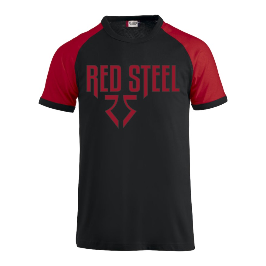 RED STEEL Raglan T-shirt