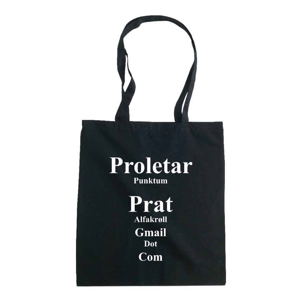 Proletar mail totebag